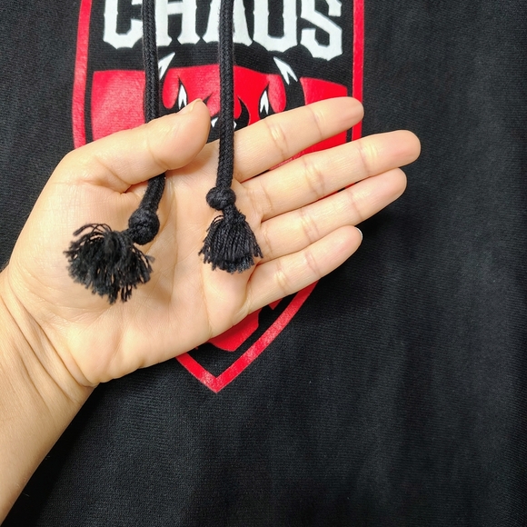 Champion Men's Carolina Chaos Black Hoodie Scorpion Logo Sz XL NWOT - Picture 2 of 13